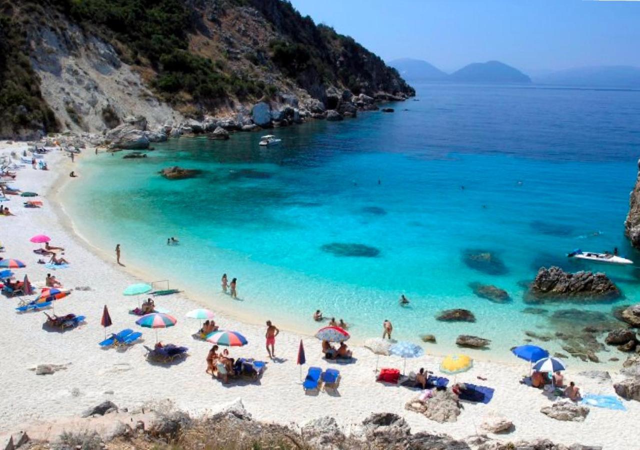 Vlastaras Apartment Sivota  Luaran gambar